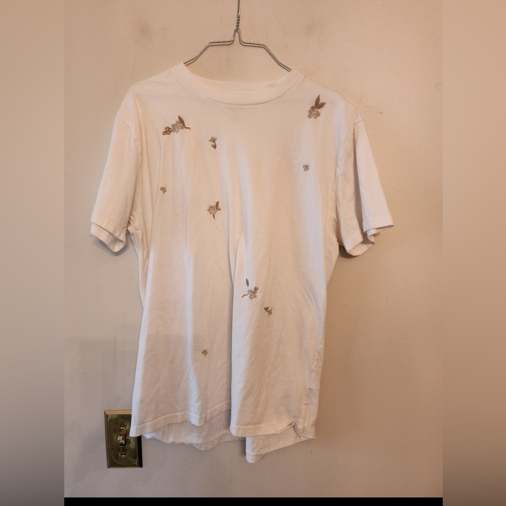 Hollister Embroidered T-Shirt size mens medium